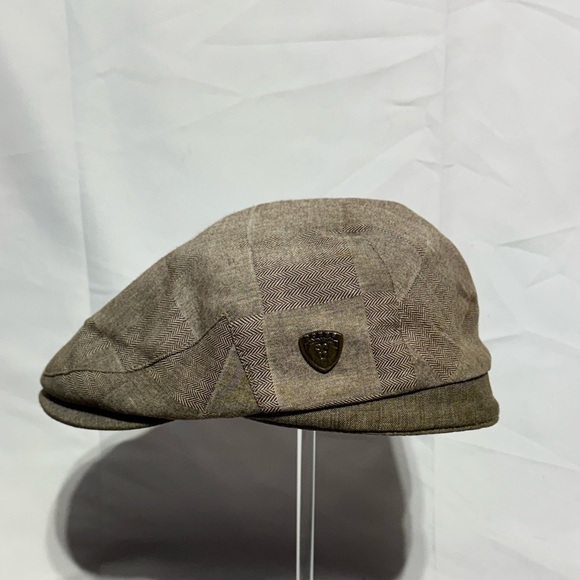 Vintage Dobbs Brown Flat Cap Size Medium - Picture 4 of 7